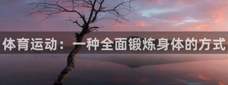 zoty中欧体育：体育运动：一种全面锻炼身体的方式
